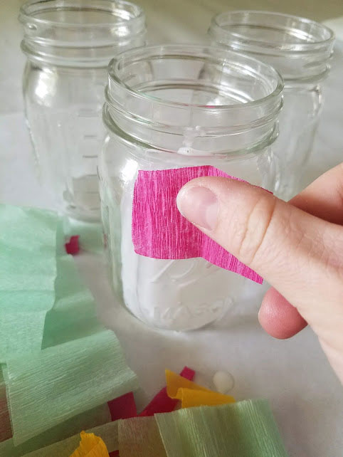 Smelling the Flowers lantern by me made out of a pickle jar. In my house we  rarely throw away glass containers because I paint them! Freehand done with  multi-surface paint. : r/upcycling